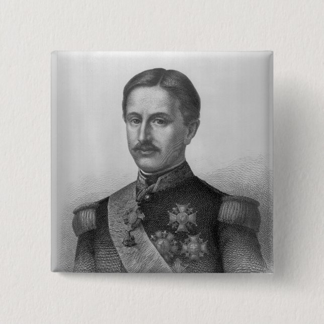 Francis II der zwei Sicilies Button (Vorderseite)