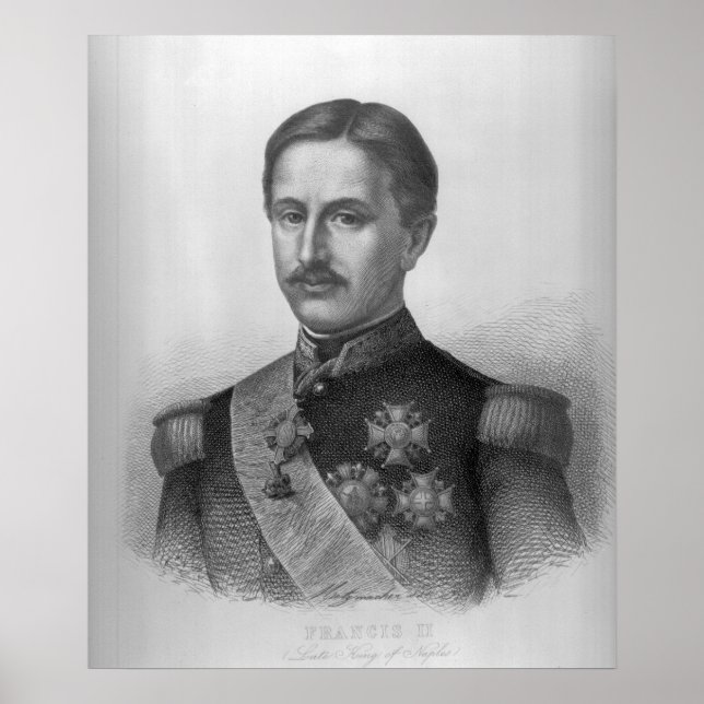 Francis II von den zwei Sizilien Poster (Vorne)