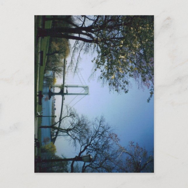 Francis Lewis Park Postkarte (Vorderseite)