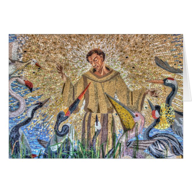 Francis of Assisi Mosaic (Vorderseite (Horizontal))