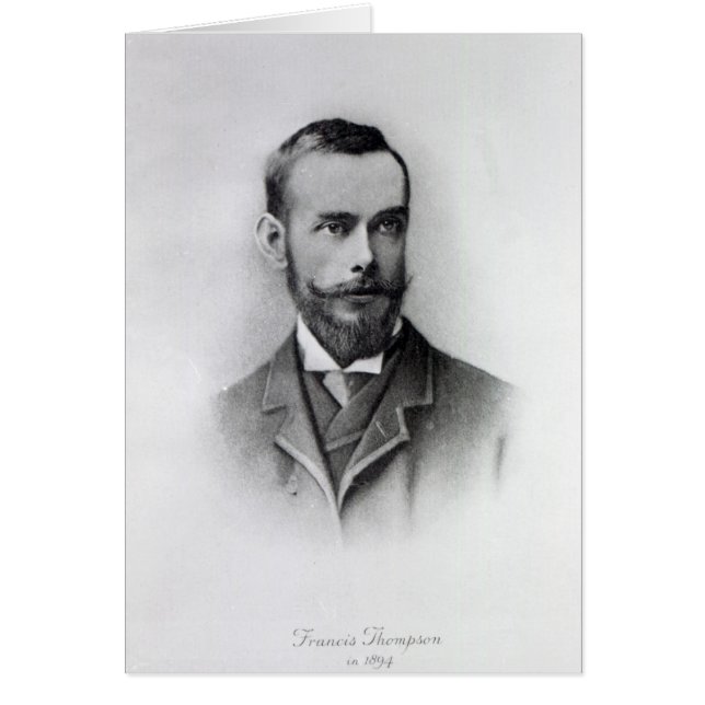 Francis Thompson, graviert von Emery Walker, 1894 (Vorne)