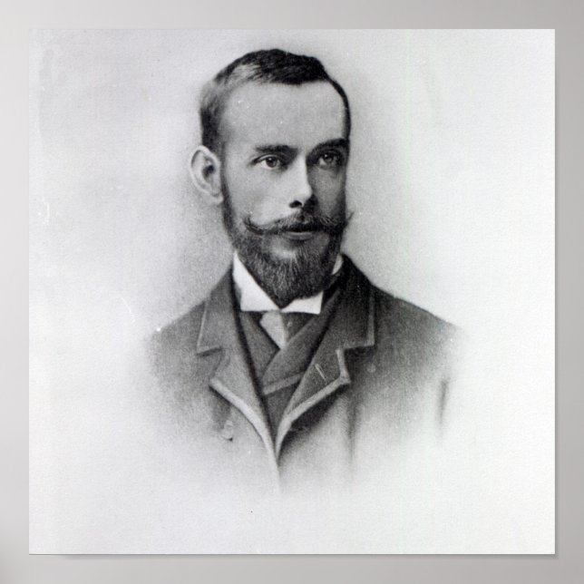 Francis Thompson, graviert von Emery Walker, 1894 Poster (Vorne)