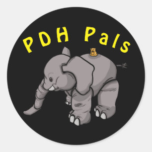 Francis vom PDH Pals Runder Aufkleber