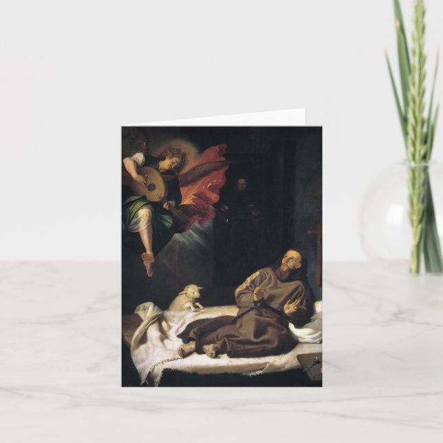 Francis von Assisi mit Engelmusik (Vorderseite)