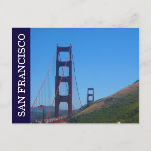 Francisco-Brücke Postkarte