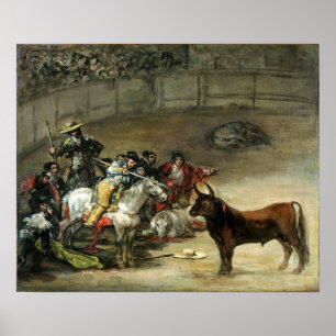 Francisco de Goya Bullfight, Suerte de Varas Poster