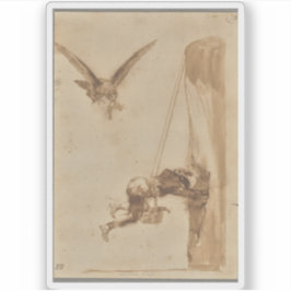 Francisco de Goya - Der Adlerjäger Aufkleber