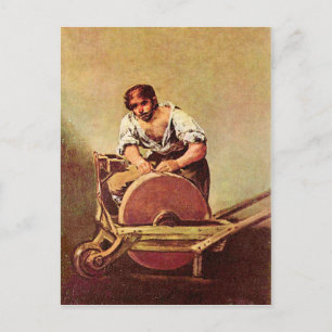 Francisco de Goya - Der Grinder Postkarte