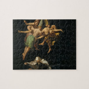 Francisco de Goya Flug der Hexen 1798 Puzzle