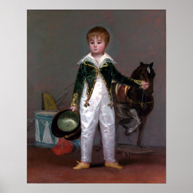 Francisco de Goya José Costa y Bonells Poster (Vorne)