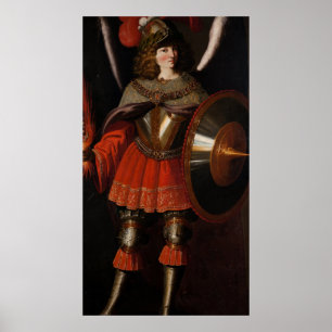 Francisco de Zurbarán - Archangel Michael - 17. Poster