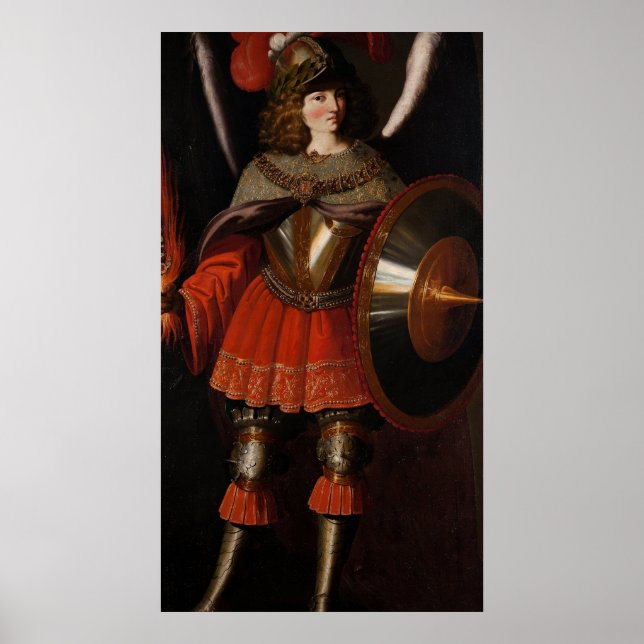 Francisco de Zurbarán - Archangel Michael - 17. Poster (Vorne)