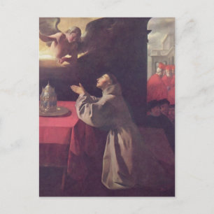 Francisco de Zurbaran - St. Bonaventure Postkarte