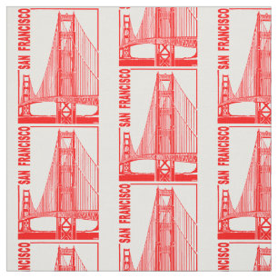 Francisco-Goldene Tor-Brücke Sans Stoff