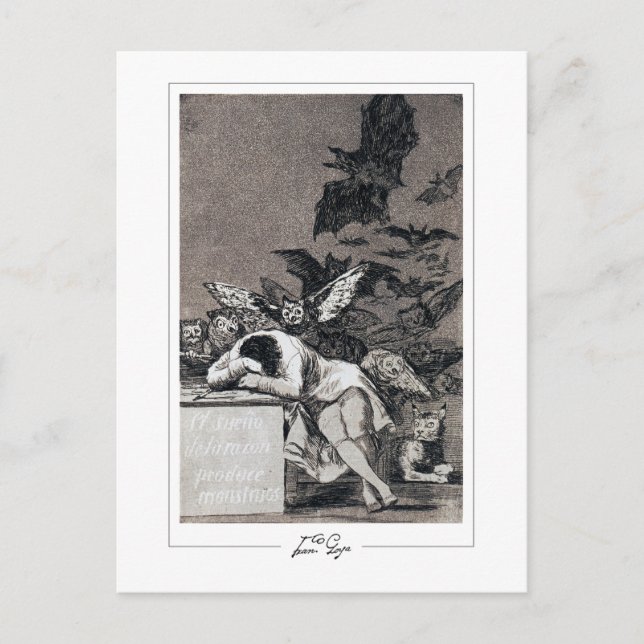 Francisco Goya #102 - Fine Art Postcard Postkarte (Vorderseite)