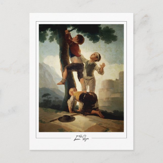 Francisco Goya #171 - Fine Art Postkarte (Vorderseite)