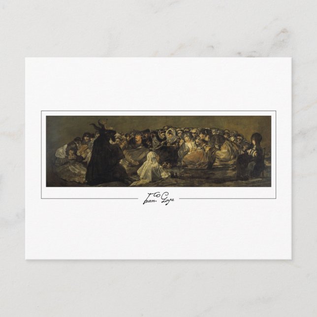 Francisco Goya #262 - Fine Art Postkarte (Vorderseite)