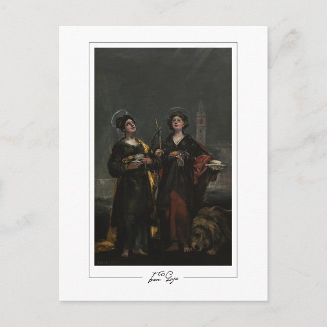 Francisco Goya #33 - Fine Art Postkarte (Vorderseite)