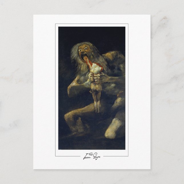 Francisco Goya #457 - Fine Art Postkarte (Vorderseite)