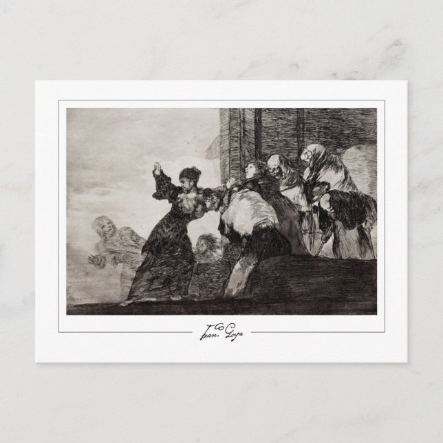Francisco Goya #504 - Fine Art Postcard Postkarte (Vorderseite)
