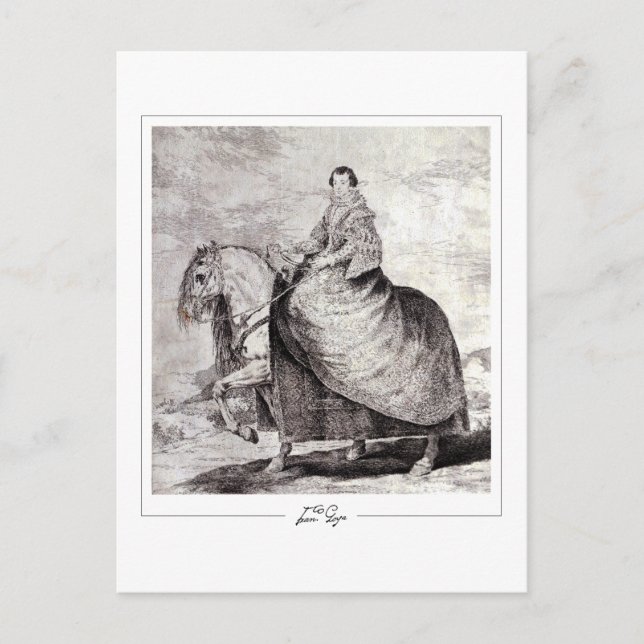 Francisco Goya #505 - Fine Art Postcard Postkarte (Vorderseite)