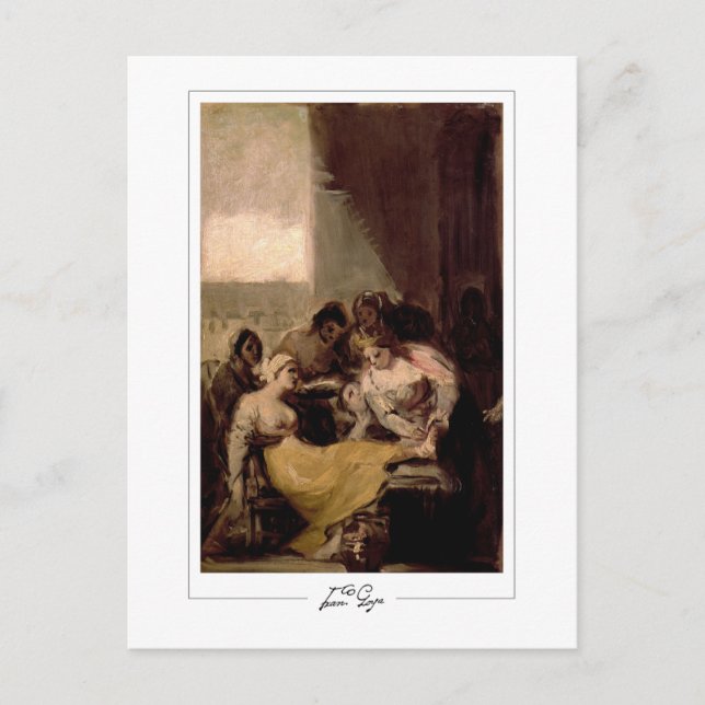 Francisco Goya #515 - Fine Art Postcard Postkarte (Vorderseite)