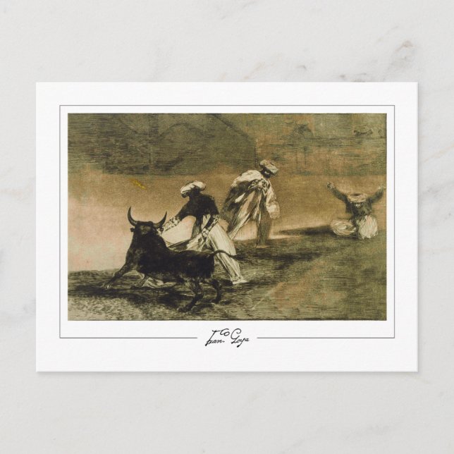 Francisco Goya #527 - Fine Art Postcard Postkarte (Vorderseite)