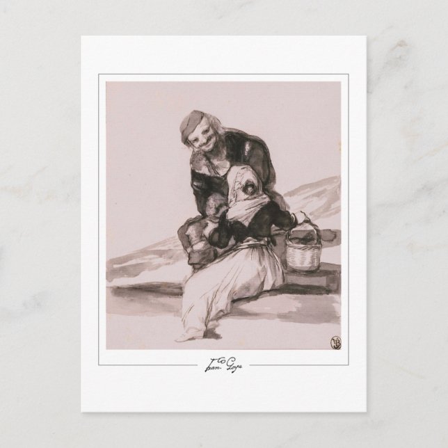 Francisco Goya #528 - Fine Art Postcard Postkarte (Vorderseite)