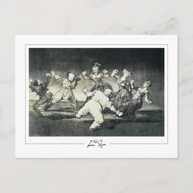 Francisco Goya #529 - Fine Art Postcard Postkarte (Vorderseite)