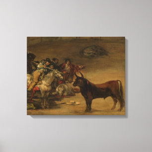 Francisco Goya - Bullfight, Suerte de Varas Leinwanddruck