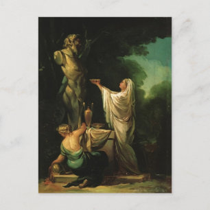 Francisco Goya - Das Opfer für Priapus Postkarte