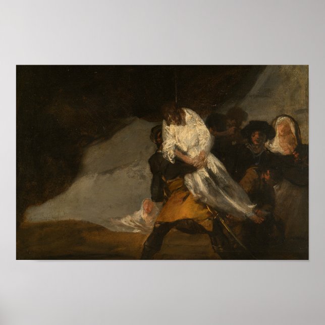 Francisco Goya - Der hanged Mönch Poster (Vorne)