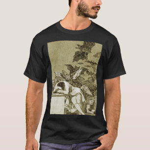 Francisco Goya der Schlaf der Vernunft produziert  T-Shirt