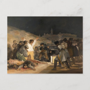 Francisco Goya, Dritter Mai 1808 Postkarte