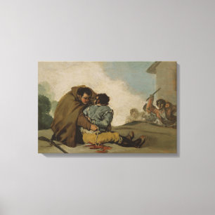 Francisco Goya - Friar Pedro Binds El Maragato Leinwanddruck