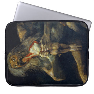 Francisco Goya - Saturn verschlingt seinen Sohn Laptopschutzhülle