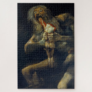Francisco Goya - Saturn verschlingt seinen Sohn Puzzle