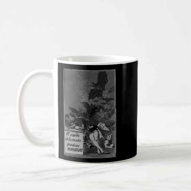 Francisco Goya schlafen aus Vernunft Kaffeetasse (Links)