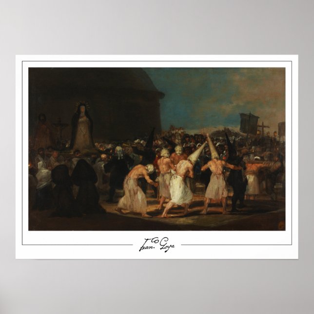 Francisco Goya Zedign Art Poster #107 (Vorne)