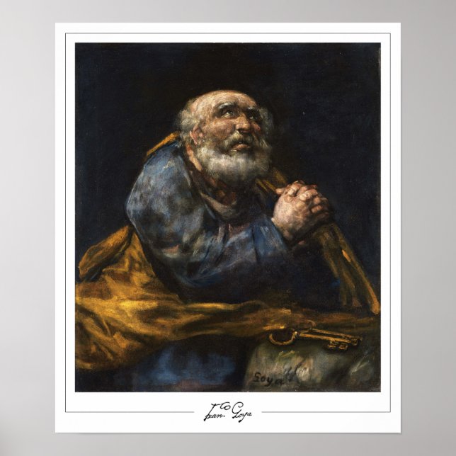 Francisco Goya Zedign Art Poster #146 (Vorne)