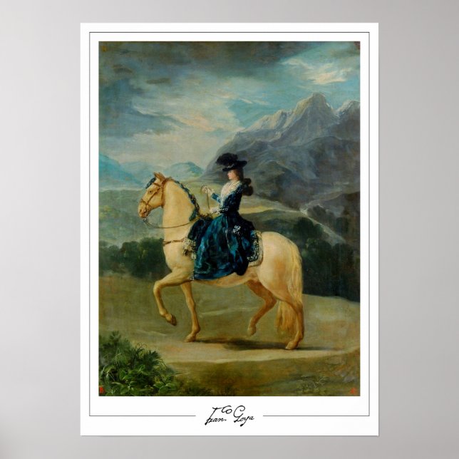 Francisco Goya Zedign Art Poster #165 (Vorne)