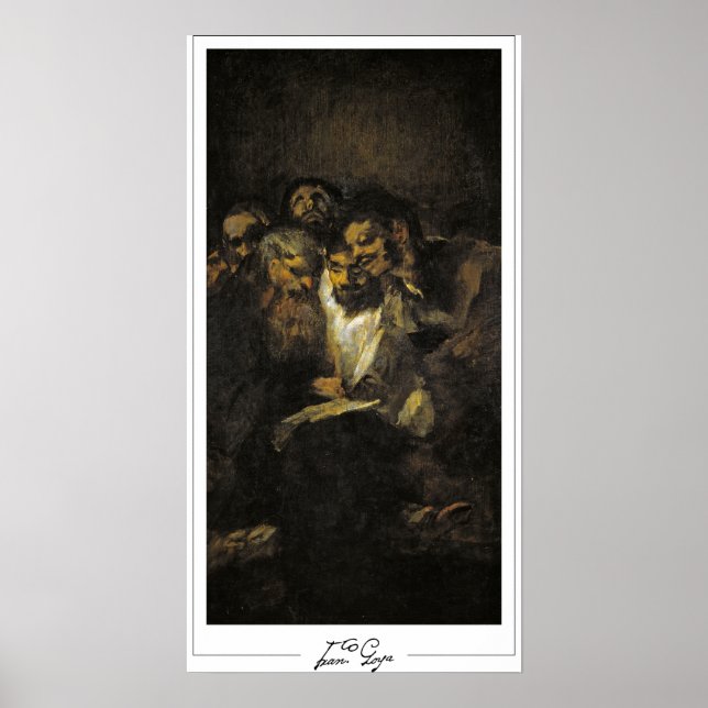 Francisco Goya Zedign Art Poster #179 (Vorne)