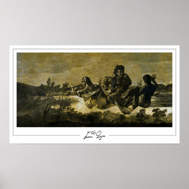 Francisco Goya Zedign Art Poster #22 (Vorne)