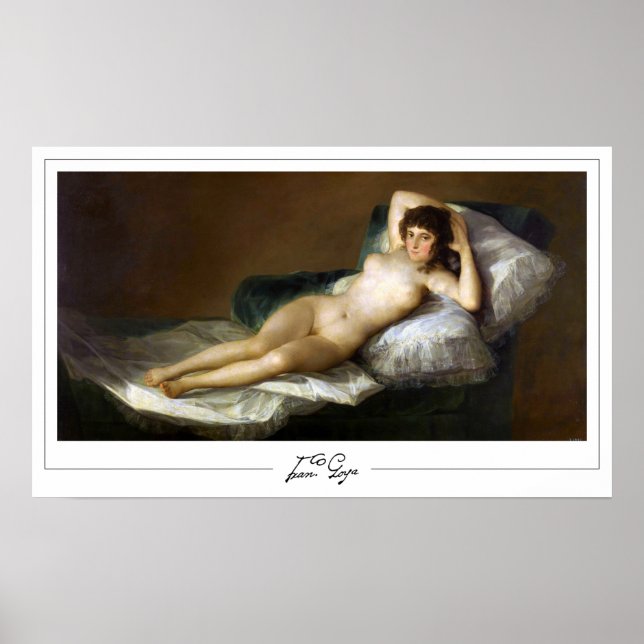 Francisco Goya Zedign Art Poster #251 (Vorne)