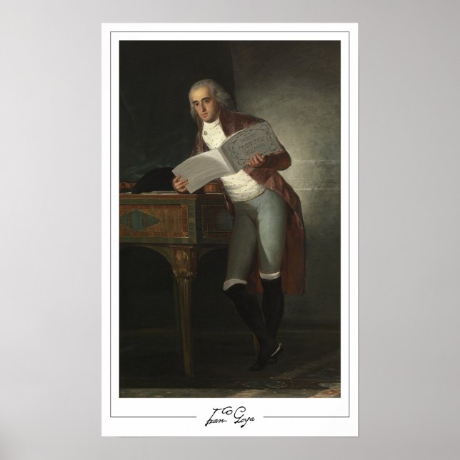 Francisco Goya Zedign Art Poster #415 (Vorne)