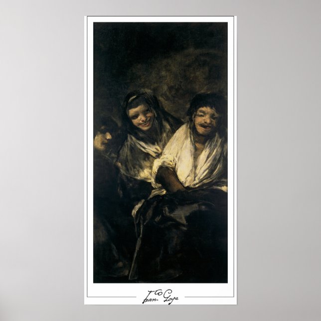 Francisco Goya Zedign Art Poster #433 (Vorne)