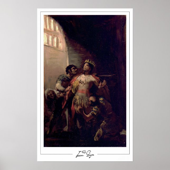 Francisco Goya Zedign Art Poster #524 (Vorne)