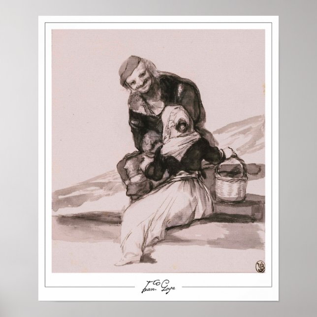 Francisco Goya Zedign Art Poster #528 (Vorne)
