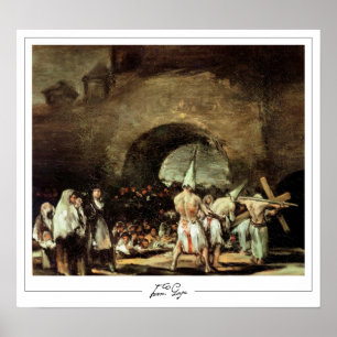 Francisco Goya Zedign Kunstposter #233 Poster