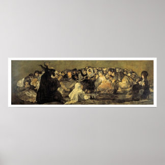 Francisco Goyas Hexen Sabbat Poster